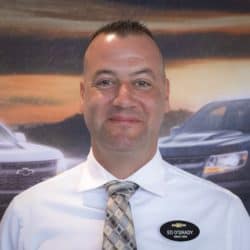 Ed O'Grady of Central Chevrolet in West Springfield MA