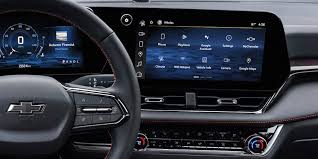 Updated Infotainment Center The 2025 Chevrolet Equinox's new 11.3-inch infotainment touchscreen with wireless Apple CarPlay and Android Auto.