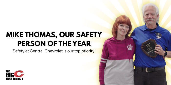 Mike Thomas, Our Safety Person of the Year