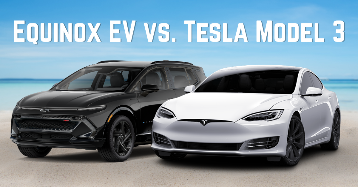 Equinox EV vs. Tesla Model 3