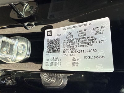 2026 Chevrolet Colorado Z71