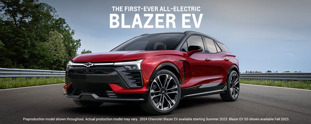 The First-ever All-electric Blazer EV | Central Chevrolet in West Springfield MA