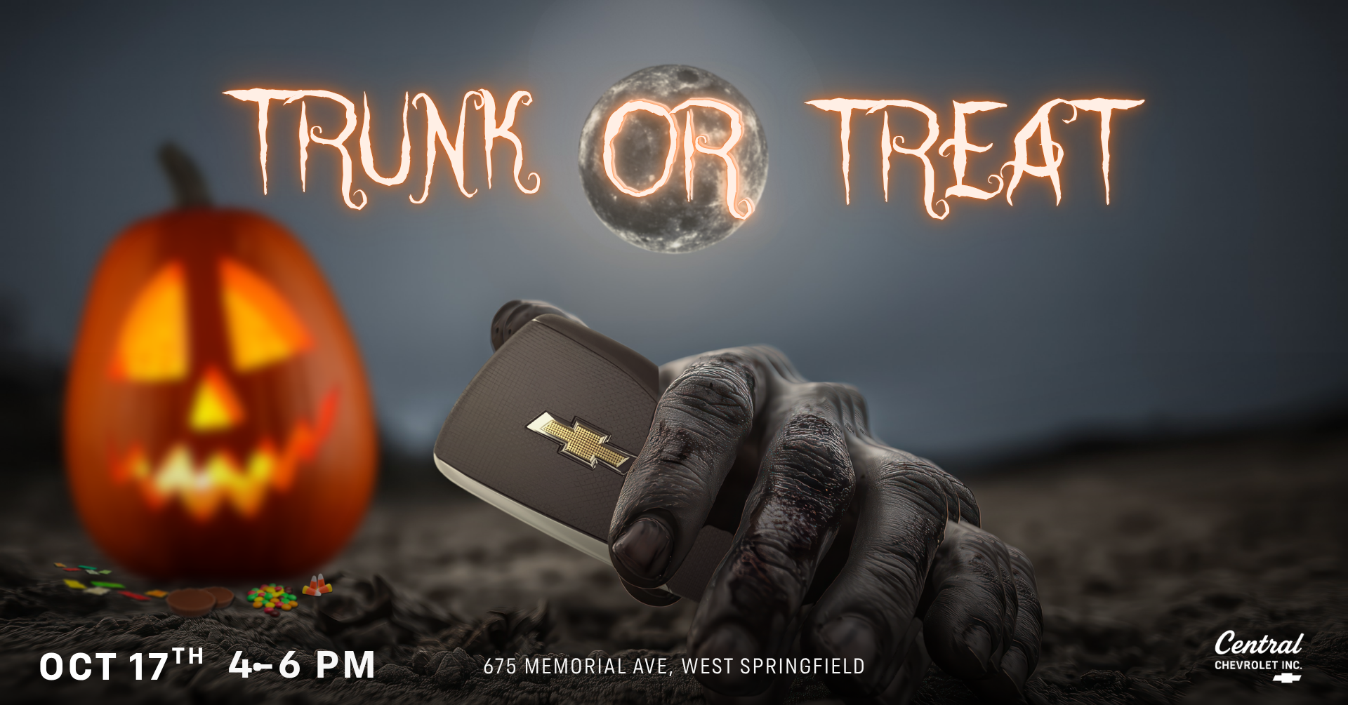 TRUNK OR TREAT WEST SPRINGFIELD CENTRAL CHEVROLET