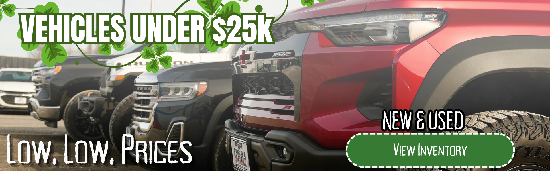 Vehicles Under $25k
