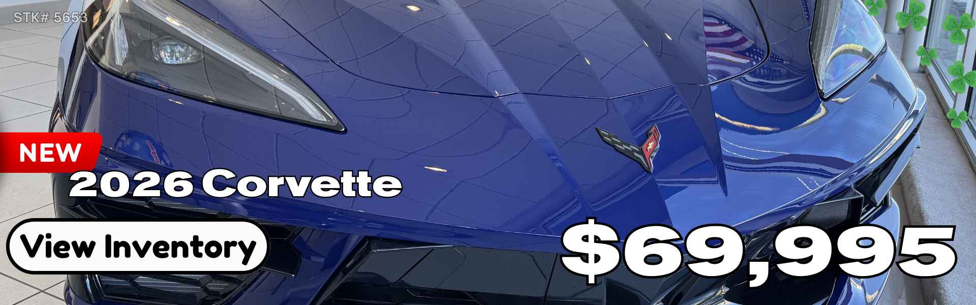 $5,000 OFF CORVETTES