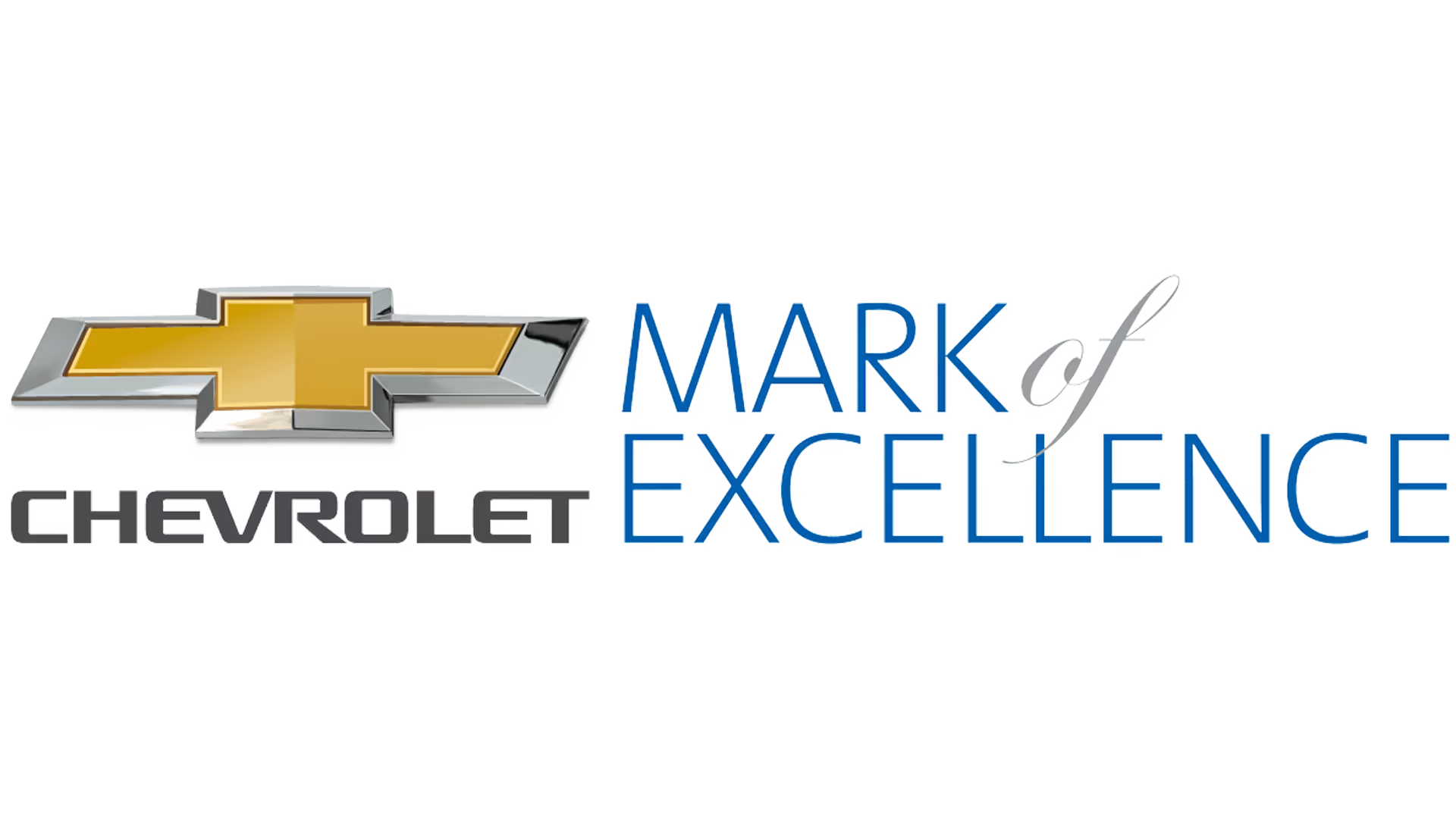 GM Mark of Excellence award logo