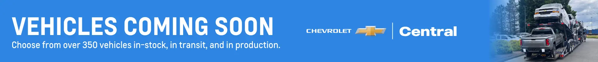 Vehicles in Production