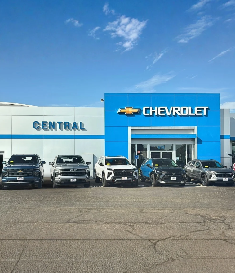 Central Chevrolet dealership in West Springfield, MA